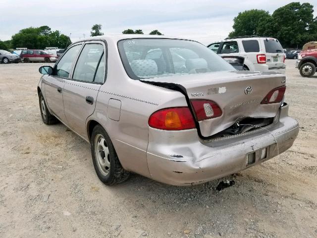 2T1BR12EXYC326130 - 2000 TOYOTA COROLLA VE BEIGE photo 3