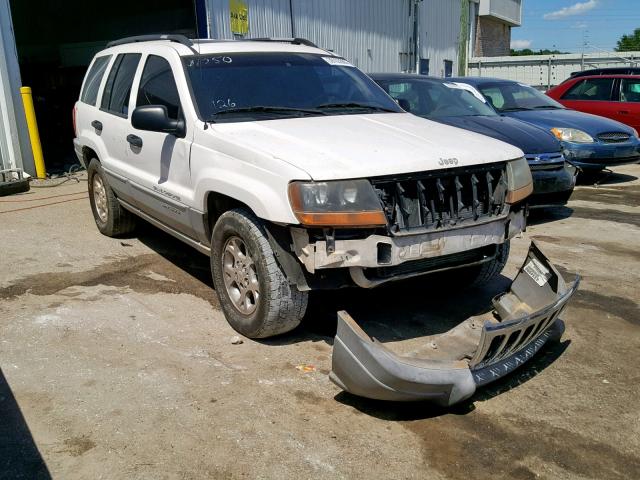 1J4GW58N8XC752073 - 1999 JEEP GRAND CHER WHITE photo 1