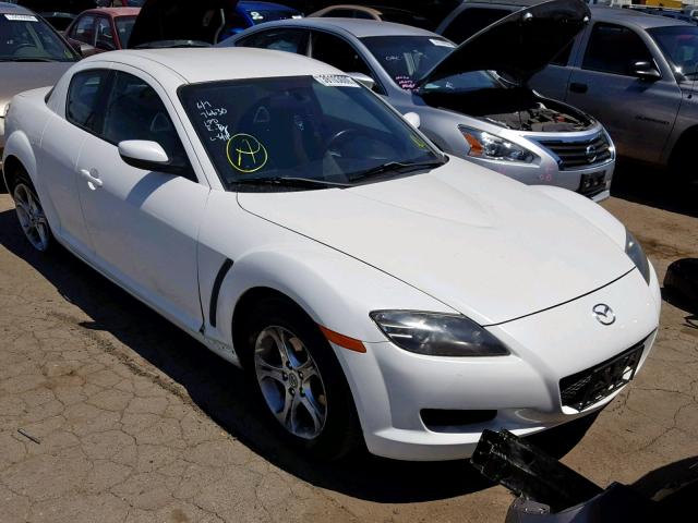 JM1FE173560206666 - 2006 MAZDA RX8 WHITE photo 1