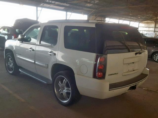 1GKFK63887J244898 - 2007 GMC YUKON DENA WHITE photo 3