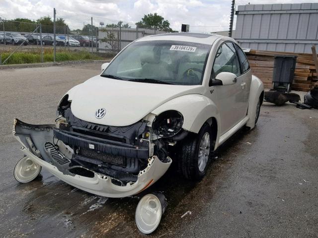 3VWFW31C28M511573 - 2008 VOLKSWAGEN NEW BEETLE თეთრი ფოტო 2