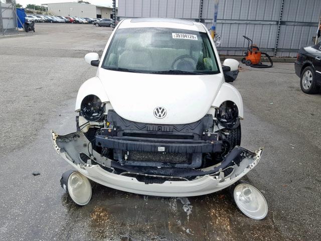 3VWFW31C28M511573 - 2008 VOLKSWAGEN NEW BEETLE თეთრი ფოტო 9