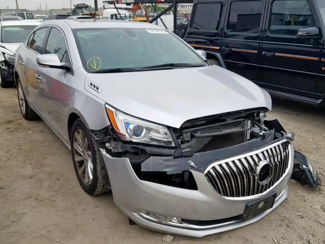 1G4GB5G3XFF256296 - 2015 BUICK LACROSSE SILVER photo 1