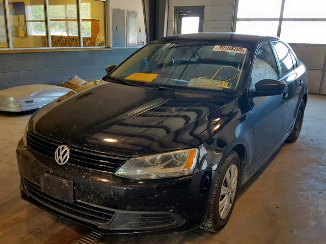 3VW2K7AJ7DM225678 - 2013 VOLKSWAGEN JETTA BASE 黑色 照片 2