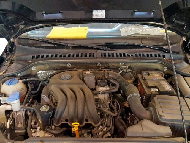 3VW2K7AJ7DM225678 - 2013 VOLKSWAGEN JETTA BASE 黑色 照片 7