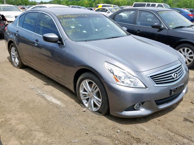 JN1CV6AR5DM357318 - 2013 INFINITI G37 GRAY photo 1