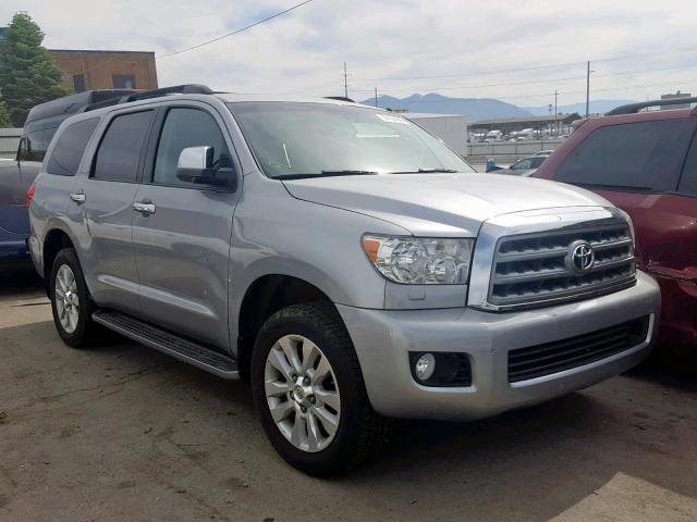 5TDDW5G11FS117054 - 2015 TOYOTA SEQUOIA PL SILVER photo 1