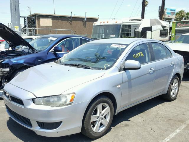 JA3AU26U68U040004 - 2008 MITSUBISHI LANCER ES SILVER photo 2