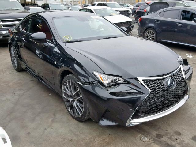 JTHHA5BC1J5008373 - 2018 LEXUS RC 300 BLACK photo 1