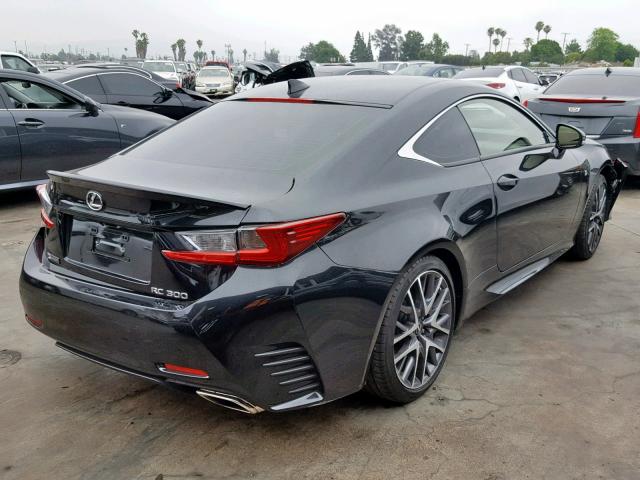 JTHHA5BC1J5008373 - 2018 LEXUS RC 300 BLACK photo 4