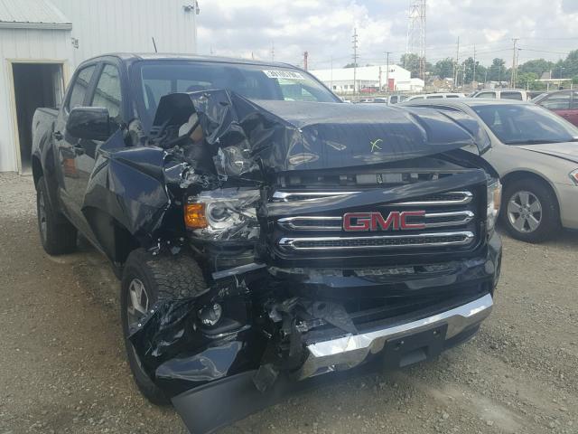 1GTG6CEN9H1149550 - 2017 GMC CANYON SLE BLACK photo 1