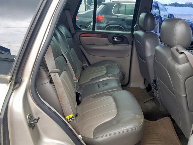 1GKDT13S222380787 - 2002 GMC ENVOY SILVER photo 6