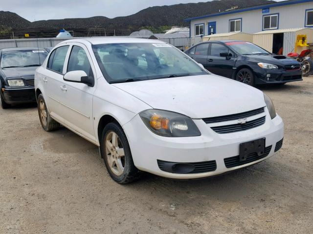 1G1AL58F787249022 - 2008 CHEVROLET COBALT LT WHITE photo 1