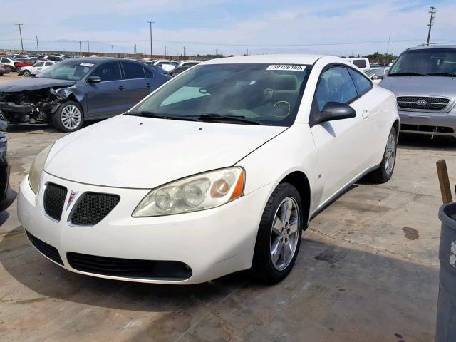 1G2ZH18N874160947 - 2007 PONTIAC G6 GT WHITE photo 2