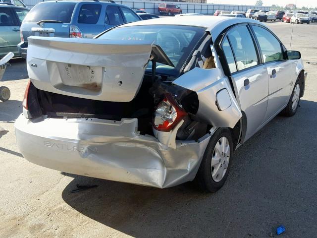 1G8AG52F93Z118685 - 2003 SATURN ION LEVEL SILVER photo 4