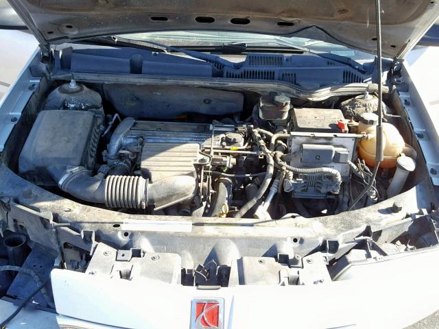 1G8AG52F93Z118685 - 2003 SATURN ION LEVEL SILVER photo 7