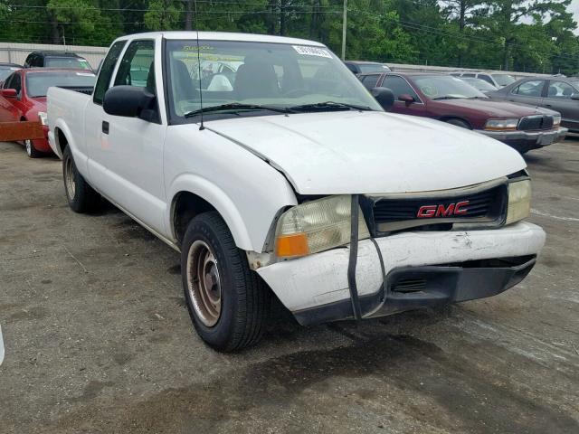 1GTCS195418199262 - 2001 GMC SONOMA WHITE photo 1