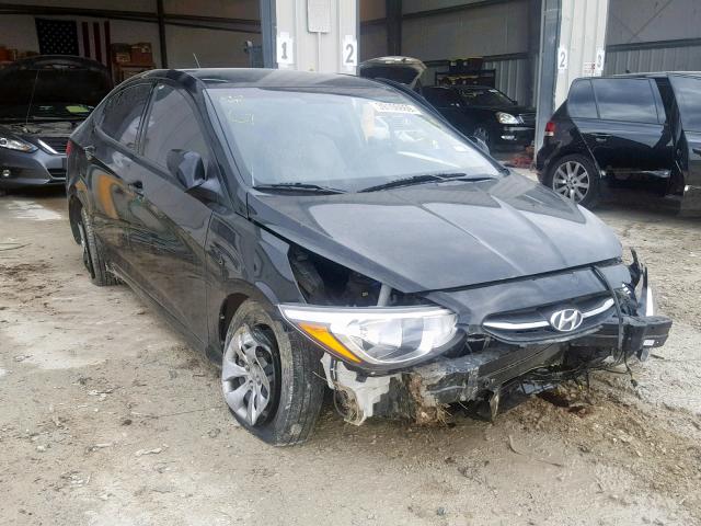 KMHCT4AE1GU150879 - 2016 HYUNDAI ACCENT SE BLACK photo 1