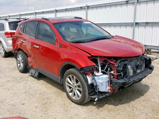 2T3DFREV8GW493974 - 2016 TOYOTA RAV4 LIMIT RED photo 1