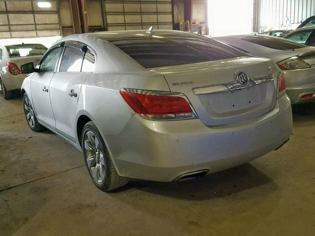 1G4GE5EV3AF147134 - 2010 BUICK LACROSSE C SILVER photo 3