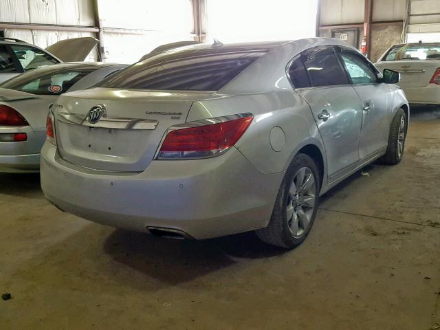 1G4GE5EV3AF147134 - 2010 BUICK LACROSSE C SILVER photo 4