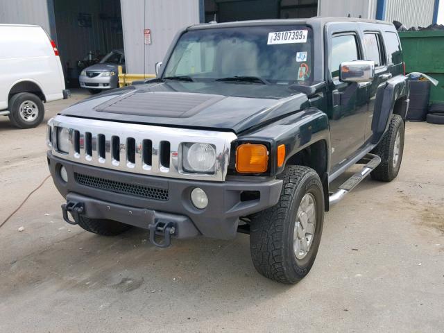 5GTDN136968174600 - 2006 HUMMER H3 BLACK photo 2