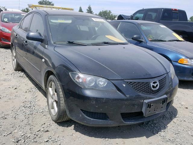 JM1BK12F361421675 - 2006 MAZDA 3 I BLACK photo 1