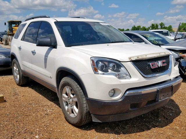 1GKER13D79J165572 - 2009 GMC ACADIA SLE WHITE photo 1