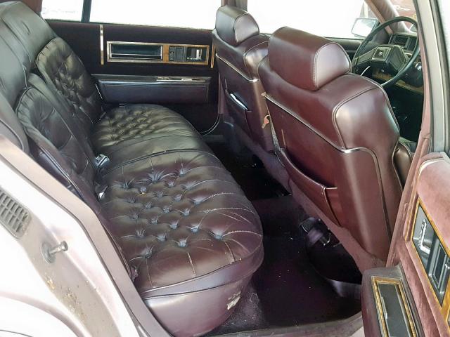 1G6CB6980F4388712 - 1985 CADILLAC FLEETWOOD TAN photo 6