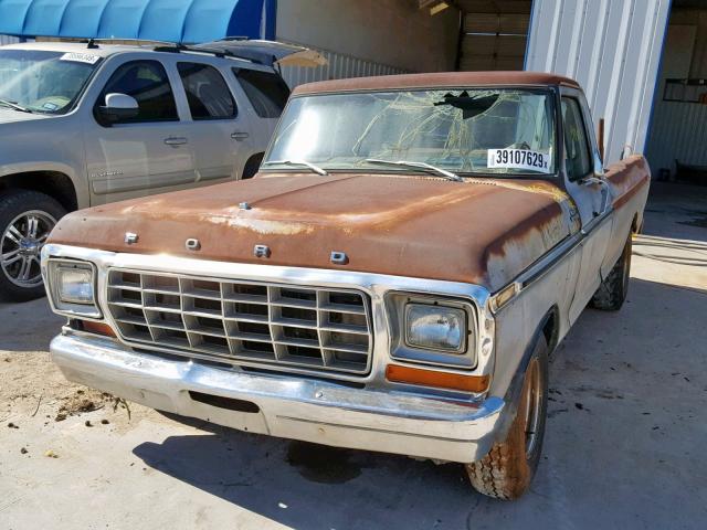F10GPED7189 - 1979 FORD PICK UP SILVER photo 2