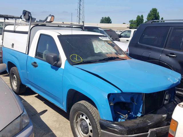 1GCCSBF93C8139506 - 2012 CHEVROLET COLORADO BLUE photo 1