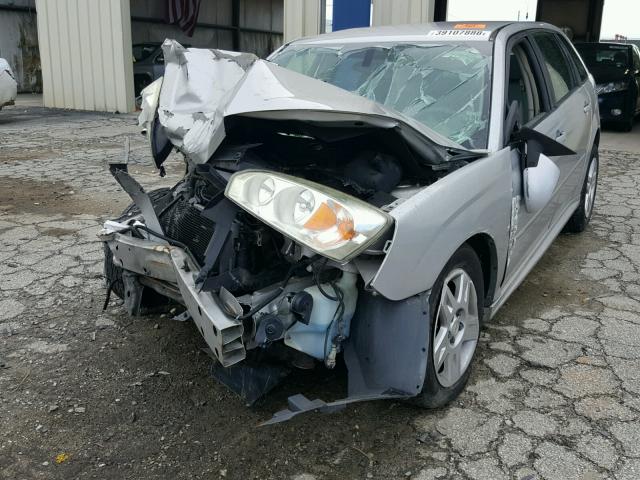1G1ZT61876F255975 - 2006 CHEVROLET MALIBU MAX 银色 照片 2