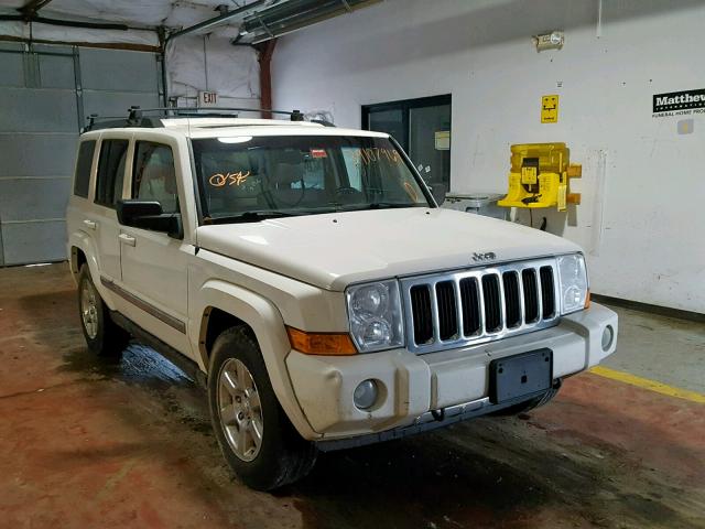 1J8HG58257C672011 - 2007 JEEP COMMANDER WHITE photo 1