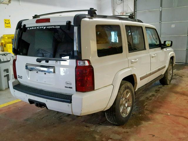 1J8HG58257C672011 - 2007 JEEP COMMANDER WHITE photo 4