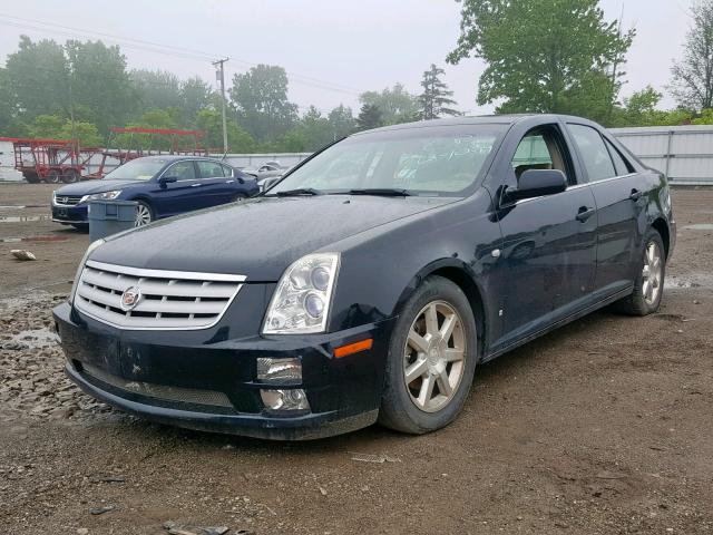 1G6DW677760152522 - 2006 CADILLAC STS BLACK photo 2