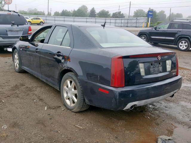 1G6DW677760152522 - 2006 CADILLAC STS BLACK photo 3