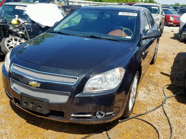 1G1ZK577X84207347 - 2008 CHEVROLET MALIBU LTZ 黑色 照片 2