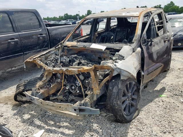 1C4RJEAG3HC793950 - 2017 JEEP GRAND CHER BURN photo 2