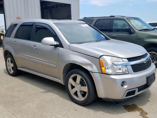 2CNDL537186019587 - 2008 CHEVROLET EQUINOX SP SILVER photo 1