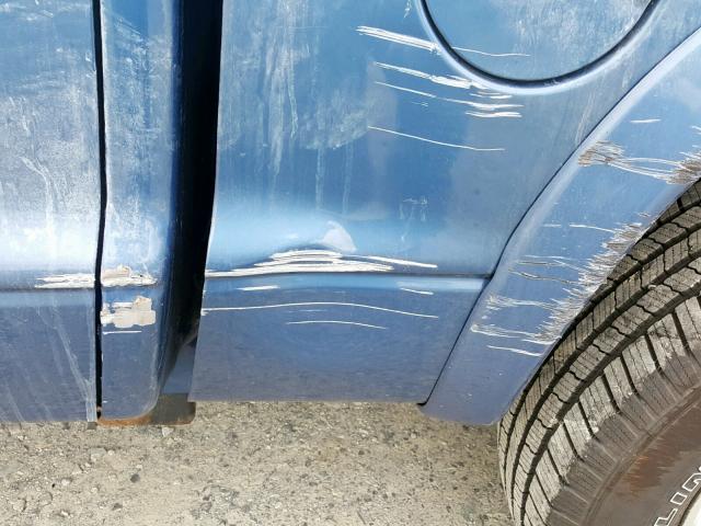 1B7HG38NX2S657539 - 2002 DODGE DAKOTA QUA BLUE photo 9