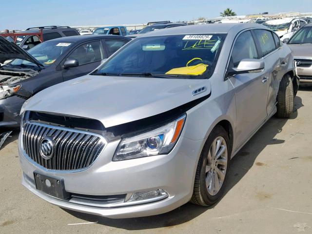 1G4GB5G39FF287717 - 2015 BUICK LACROSSE SILVER photo 2