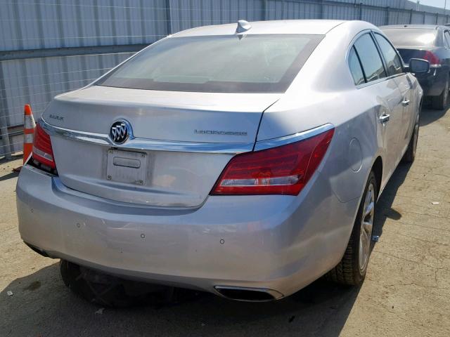 1G4GB5G39FF287717 - 2015 BUICK LACROSSE SILVER photo 4