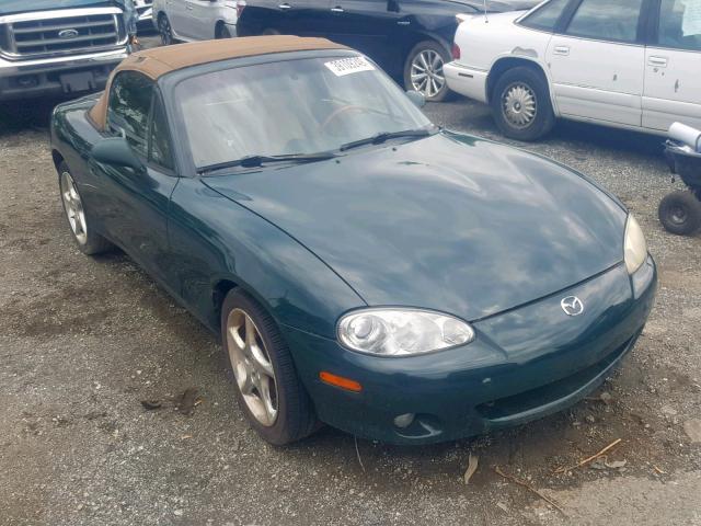 JM1NB353310208783 - 2001 MAZDA MX-5 MIATA GREEN photo 1