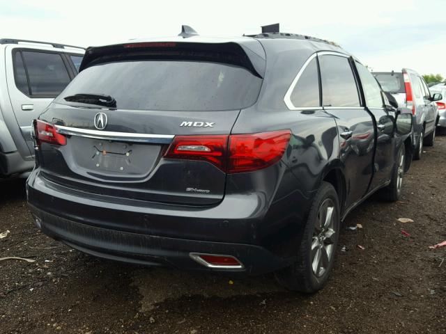 5FRYD4H89FB032236 - 2015 ACURA MDX ADVANC 灰色 照片 4