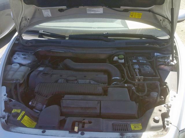 YV1MW682252043687 - 2005 VOLVO V50 T5 SILVER photo 7