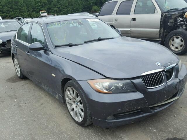 WBAVB33536KS37181 - 2006 BMW 330 I GRAY photo 1