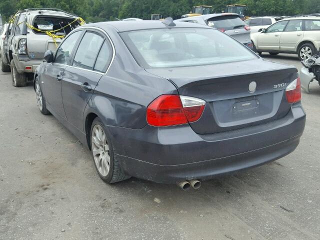 WBAVB33536KS37181 - 2006 BMW 330 I GRAY photo 3