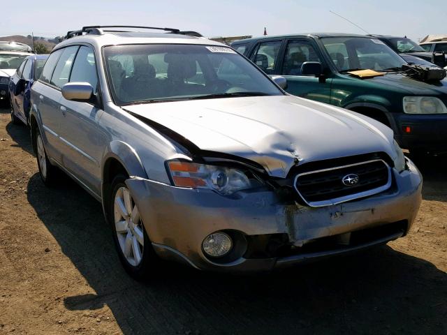 4S4BP62C477343681 - 2007 SUBARU OUTBACK OU SILVER photo 1