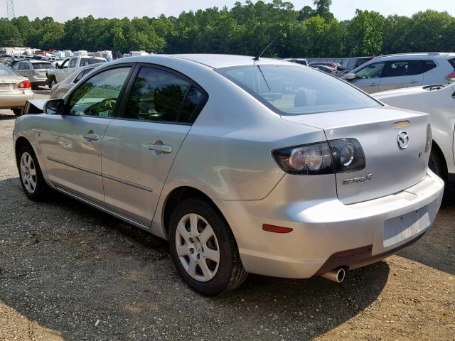 JM1BK32F891250986 - 2009 MAZDA 3 I SILVER photo 3