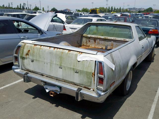 8H47S166634 - 1978 FORD GT GRAY photo 4